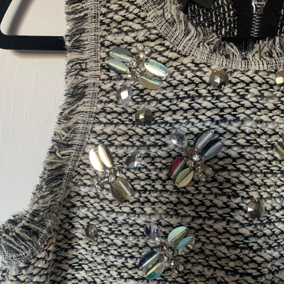 INC - Office Big Sequin Knitted Top - Picture 2 of 8